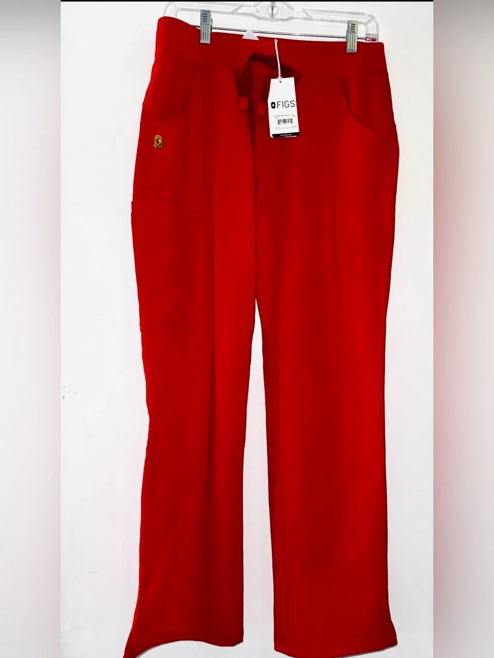 NWT FIGS Lunar New Year - Year of the Horse - Pop Red Scrub Set - Small Regular - Picture 4 of 6